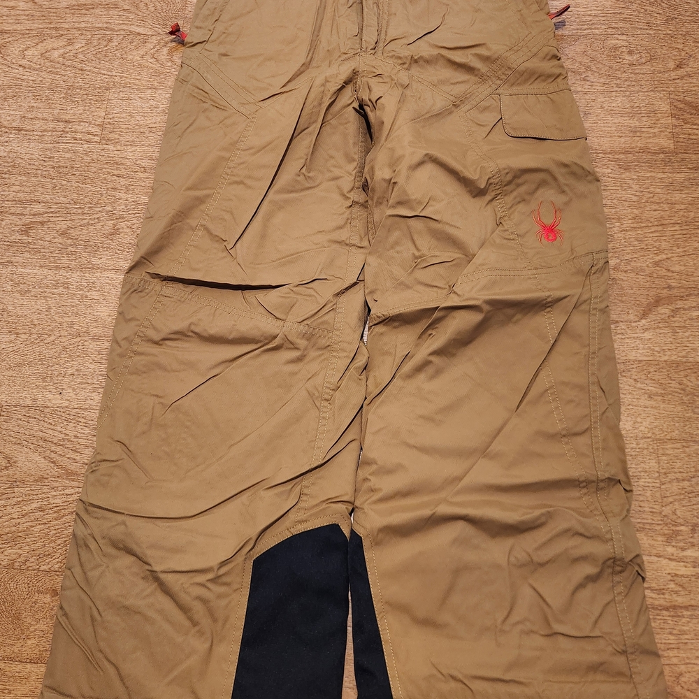 NWT!! Spyder Kid's Tan Snow Pants, Size 16